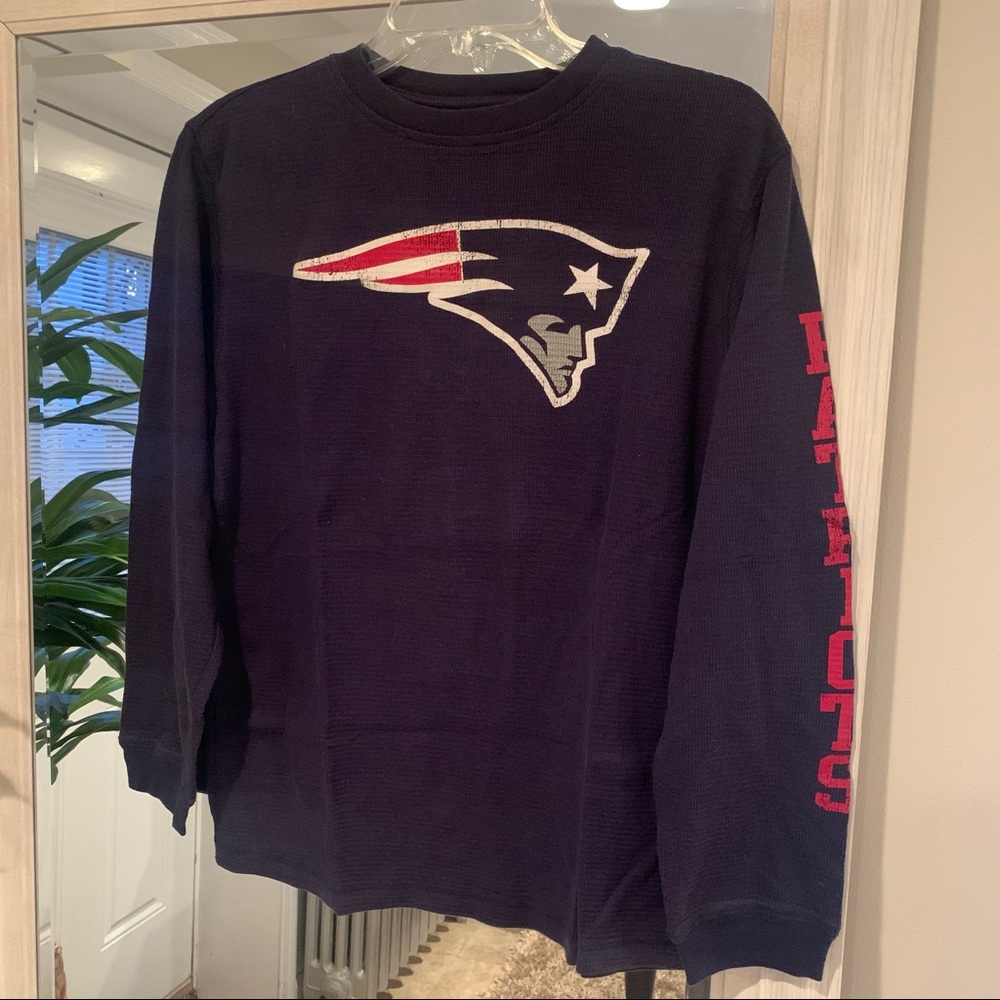 Boy’s Old Navy Patriots Football Long Sleeve Shirt